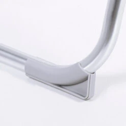 AKTIVE - Chaise Pliante Haute Avec Dossier Haut Réglable 5 Positions, Gris -Échappée Nature aktive chaise pliante haute avec dossier haut reglable 5 positions gris 6