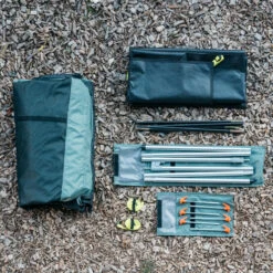 Quechua AUVENT CONNECTE POUR TENTE DE TOIT MH500 2P -Échappée Nature auvent connecte pour tente de toit mh500 2p 2