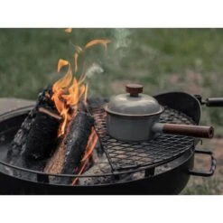 Barebones Casserole En émail / Poêle En Acier - Gris Pierre -Échappée Nature barebones casserole en email poele en acier gris pierre 4