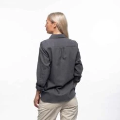 Bergans Of Norway Tovdal - Chemise De Marche Pour Femmes - Gris Foncé -Échappée Nature bergans of norway tovdal chemise de marche pour femmes gris fonce 3