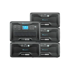 BLUETTI Générateur Électrique AC500+B300S 3072Wh LiFePO4 Batterie Pour Maison -Échappée Nature bluetti generateur electrique ac500b300s 3072wh lifepo4 batterie pour maison 3