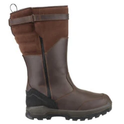 Bottes Chasse Chaudes Imperméables Cuir 900. -Échappée Nature bottes chasse chaudes impermeables cuir 900 2
