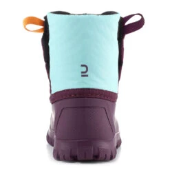 WEDZE Bottes De Neige Bébé, Après Ski Bébé WARM Violettes Et Turquoises -Échappée Nature bottes de neige bebe apres ski bebe warm violettes et turquoises 9