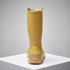 BOTTILLONS JAUNES LEGER PVC 100 FEMME -Échappée Nature bottillons jaunes leger pvc 100 femme 3