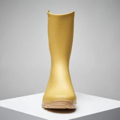 BOTTILLONS JAUNES LEGER PVC 100 FEMME -Échappée Nature bottillons jaunes leger pvc 100 femme 5