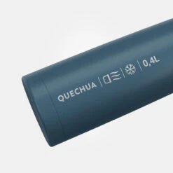 Quechua Bouteille Isotherme Inox 0,4L Avec Gobelet Pour La Randonnée - Bleu -Échappée Nature bouteille isotherme inox 04l avec gobelet pour la randonnee bleu 2