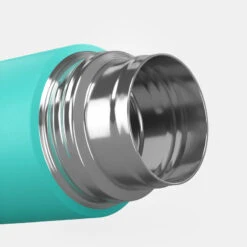 Quechua Bouteille Isotherme Inox 0,4L Avec Gobelet Pour La Randonnée - Turquoise -Échappée Nature bouteille isotherme inox 04l avec gobelet pour la randonnee turquoise 6