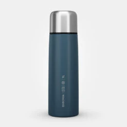 Quechua Bouteille Isotherme Inox 1L Avec Gobelet Pour La Randonnée - Bleu 17 Quechua Bouteille Isotherme Inox 1L Avec Gobelet Pour La Randonnée - Bleu -Échappée Nature bouteille isotherme inox 1l avec gobelet pour la randonnee bleu 8