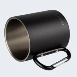 Camping Tasse Isotherme Mousqueton, Assiette Plate Et Couverts Set | Acier Inox -Échappée Nature camping tasse isotherme mousqueton assiette plate et couverts set acier inox 3