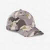 Casquette Chasse 500 Résistante Camo Woodland Gris