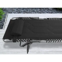 Chaise Longue Torget - Transat - Bain De Soleil 190x60x30 Cm - 150 Kg - Pliable -Échappée Nature chaise longue torget transat bain de soleil 190x60x30 cm 150 kg pliable 5