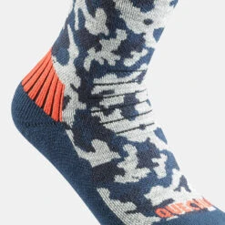 Quechua Chaussettes Chaudes De Randonnée - SH100 MID - Enfant X2 Paires -Échappée Nature chaussettes chaudes de randonnee sh100 mid enfant x2 paires 5