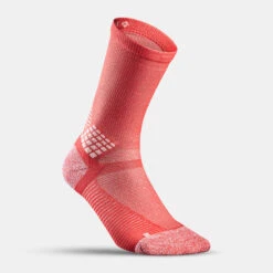 Quechua Chaussettes Randonnée - Hike 500 High Corail X2 Paires -Échappée Nature chaussettes randonnee hike 500 high corail x2 paires 2
