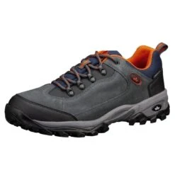 LICO Chaussure Multifonctionnelle Gris Waterproof Hommes Milan Low