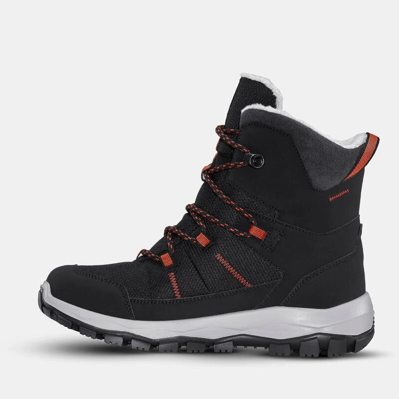 Quechua Chaussures Chaudes Et Imperméables De Randonnée - SH500 MTN Lacet - Enfant 35-38 4 Quechua Chaussures Chaudes Et Imperméables De Randonnée - SH500 MTN Lacet - Enfant 35-38 – Image 4
