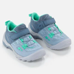 Quechua Chaussures De Randonnée Enfant à Scratch Crossrock Bleue Du 24 AU 34 -Échappée Nature chaussures de randonnee enfant a scratch crossrock bleue du 24 au 34 3