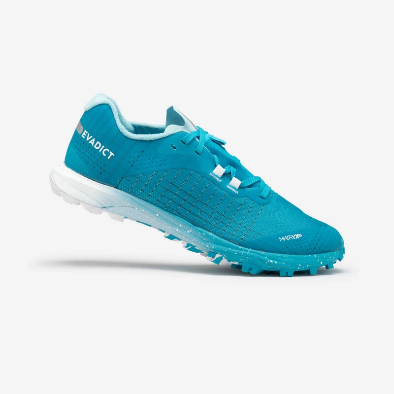 Chaussures De Trail Running Pour Femme Race Light Bleu Ciel Et Blanc 1 Chaussures De Trail Running Pour Femme Race Light Bleu Ciel Et Blanc