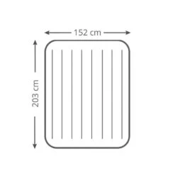 Intex Classic Downy - Lit Gonflable - 203x152x25cm - Compris Les Accessoires -Échappée Nature classic downy lit gonflable 203x152x25cm compris les accessoires 3