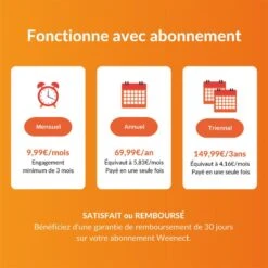 Collier Traceur GPS Pour Chien Weenect V2 -Échappée Nature collier traceur gps pour chien weenect v2 4