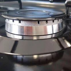 MPM Cuisinière à Gaz Portable Pour Le Camping Avec 3 Feux Couvercle Smile -Échappée Nature cuisiniere a gaz portable pour le camping avec 3 feux couvercle smile 4