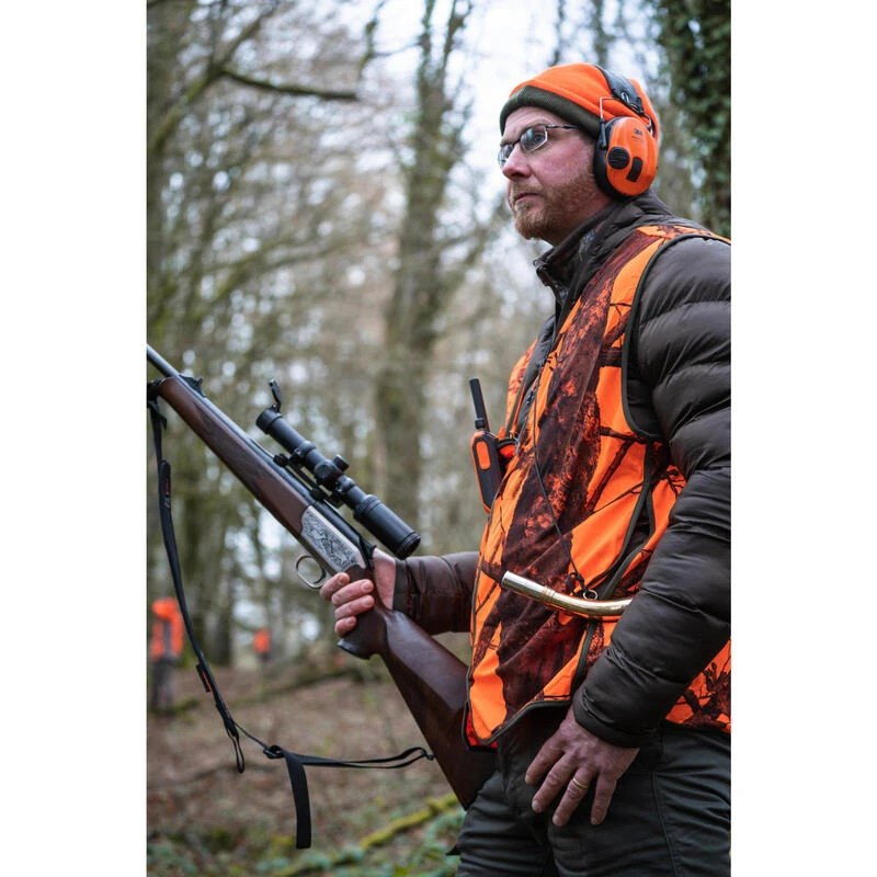 Doudoune De Chasse Chaude Compactable Marron 900. 2 Doudoune De Chasse Chaude Compactable Marron 900. – Image 2