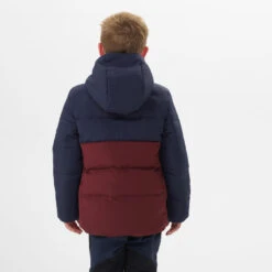 Quechua Doudoune De Randonnée Bleue Et Bordeaux - Enfant 2-6 Ans -Échappée Nature doudoune de randonnee bleue et bordeaux enfant 2 6 ans 2
