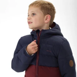 Quechua Doudoune De Randonnée Bleue Et Bordeaux - Enfant 2-6 Ans -Échappée Nature doudoune de randonnee bleue et bordeaux enfant 2 6 ans 4