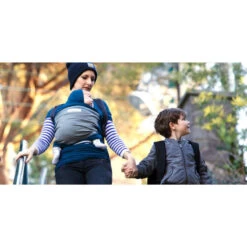 Écharpe L'Originale JPMBB - BLEU PAON, Eléphant -Échappée Nature echarpe loriginale jpmbb bleu paon elephant 3