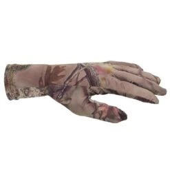 Gants De Chasse Polyester Respirants Femme - 500 Camouflage -Échappée Nature gants de chasse polyester respirants femme 500 camouflage 3