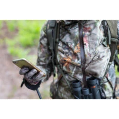 Gants De Chasse Polyester Respirants Femme - 500 Camouflage -Échappée Nature gants de chasse polyester respirants femme 500 camouflage 4