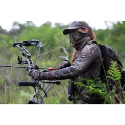 Gants De Chasse Polyester Respirants Femme - 500 Camouflage -Échappée Nature gants de chasse polyester respirants femme 500 camouflage 7