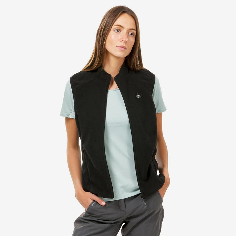Quechua Gilet Polaire De Randonnée - MH120 - Femme 1 Quechua Gilet Polaire De Randonnée - MH120 - Femme