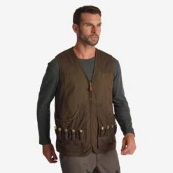 GILET REVERSIBLE PERCUSSION CAMO FLUO / VERT