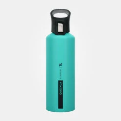 Quechua Gourde Alu 1L Avec Bouchon à Ouverture Rapide Pour La Randonnée - Vert -Échappée Nature gourde alu 1l avec bouchon a ouverture rapide pour la randonnee vert 9