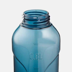 Quechua Gourde Ecozen® 0,8L Avec Bouchon Ouverture Rapide Pour La Randonnée - Bleu -Échappée Nature gourde ecozen 08l avec bouchon ouverture rapide pour la randonnee bleu 3