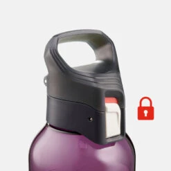 Quechua Gourde Ecozen® 0,8L Avec Bouchon Ouverture Rapide Pour La Randonnée - Violet -Échappée Nature gourde ecozen 08l avec bouchon ouverture rapide pour la randonnee violet 5