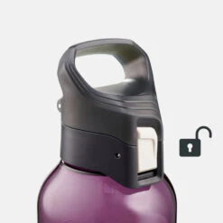 Quechua Gourde Ecozen® 0,8L Avec Bouchon Ouverture Rapide Pour La Randonnée - Violet -Échappée Nature gourde ecozen 08l avec bouchon ouverture rapide pour la randonnee violet 6
