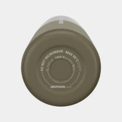 Quechua Gourde Isotherme Inox 1L Bouchon à Ouverture Rapide Pour La Randonnée - Kaki -Échappée Nature gourde isotherme inox 1l bouchon a ouverture rapide pour la randonnee kaki 9