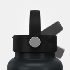 Quechua Gourde MH100 Isotherme (inox Double Paroi à Vide D'air) 0,95L Large Ouverture -Échappée Nature gourde mh100 isotherme inox double paroi a vide dair 095l large ouverture 4