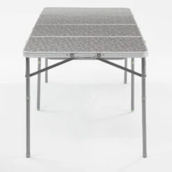 Quechua GRANDE TABLE DE CAMPING PLIANTE - 6 À 8 PERSONNES -Échappée Nature grande table de camping pliante 6 a 8 personnes 6