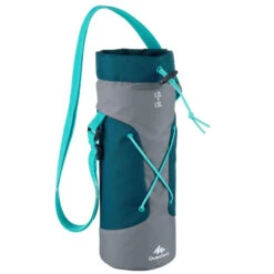 Quechua Housse Isotherme Pour Gourde Randonnée 1,2 à 1,5 Litre Gris/bleu -Échappée Nature housse isotherme pour gourde randonnee 12 a 15 litre grisbleu 3