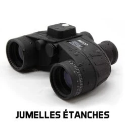 Jumelles OUTDOOR 7X50 étanches Avec Compas BLACK EDITION IRISCO -Échappée Nature jumelles outdoor 7x50 etanches avec compas black edition irisco 2