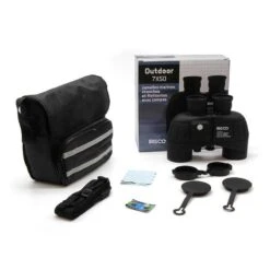 Jumelles OUTDOOR 7X50 étanches Avec Compas BLACK EDITION IRISCO -Échappée Nature jumelles outdoor 7x50 etanches avec compas black edition irisco 3