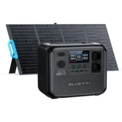 Kit Générateur Solaire BLUETTI AC70+PV120, 768Wh/1000W LiFePO4 Pour Le Camping