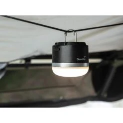 Lampe De Camping LED - Tarfala - Rechargeable USB - Autonomie 110h - Noir -Échappée Nature lampe de camping led tarfala rechargeable usb autonomie 110h noir 2