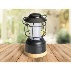 Lampe Lanterne De Camping LED Kiruna Jord - Rechargeable - USB - Bambou - Rétro -Échappée Nature lampe lanterne de camping led kiruna jord rechargeable usb bambou retro 6
