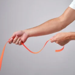 Longe Plate Pour Chien 15m Fluo Orange -Échappée Nature longe plate pour chien 15m fluo orange 2