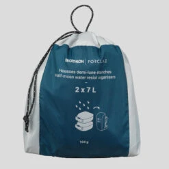 Lot De 2 Housses De Rangement De Trekking - Demi-lune Imperméables - 2x7L -Échappée Nature lot de 2 housses de rangement de trekking demi lune impermeables 2x7l 2