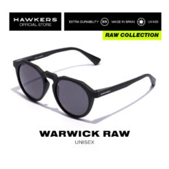 HAWKERS Lunettes De Soleil Pour Homme Et Femme BLACK DARK - WARWICK Raw -Échappée Nature lunettes de soleil pour homme et femme black dark warwick raw 5