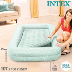 Matelas Gonflable - Intex Kidz - Matelas Gonflable Pour Enfants - 1 Personne -Échappée Nature matelas gonflable intex kidz matelas gonflable pour enfants 1 personne 4